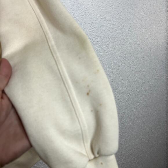 American Vintage Popover Sweater Mens Size Medium Cream - Picture 5 of 7